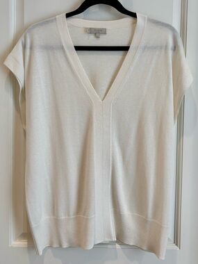 Hobbs London sleeveless Sweater Top
Super Fine Cotton Knit XL